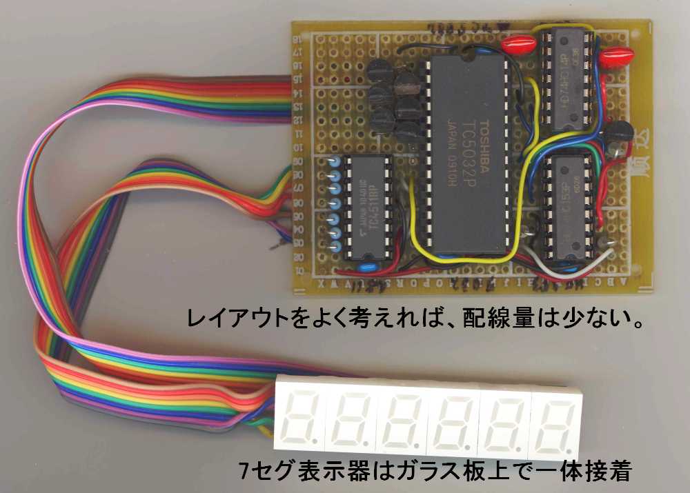 TC5032Pを使用したカウンター回路例解説